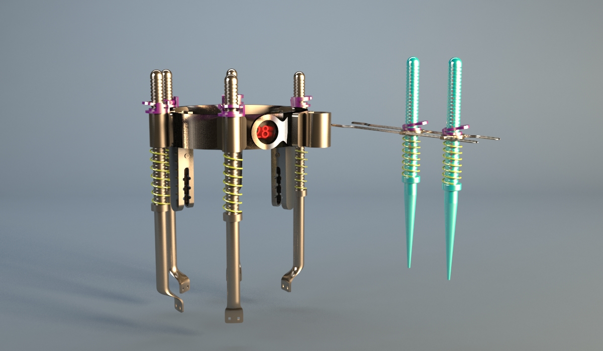 EDF device: main unit view