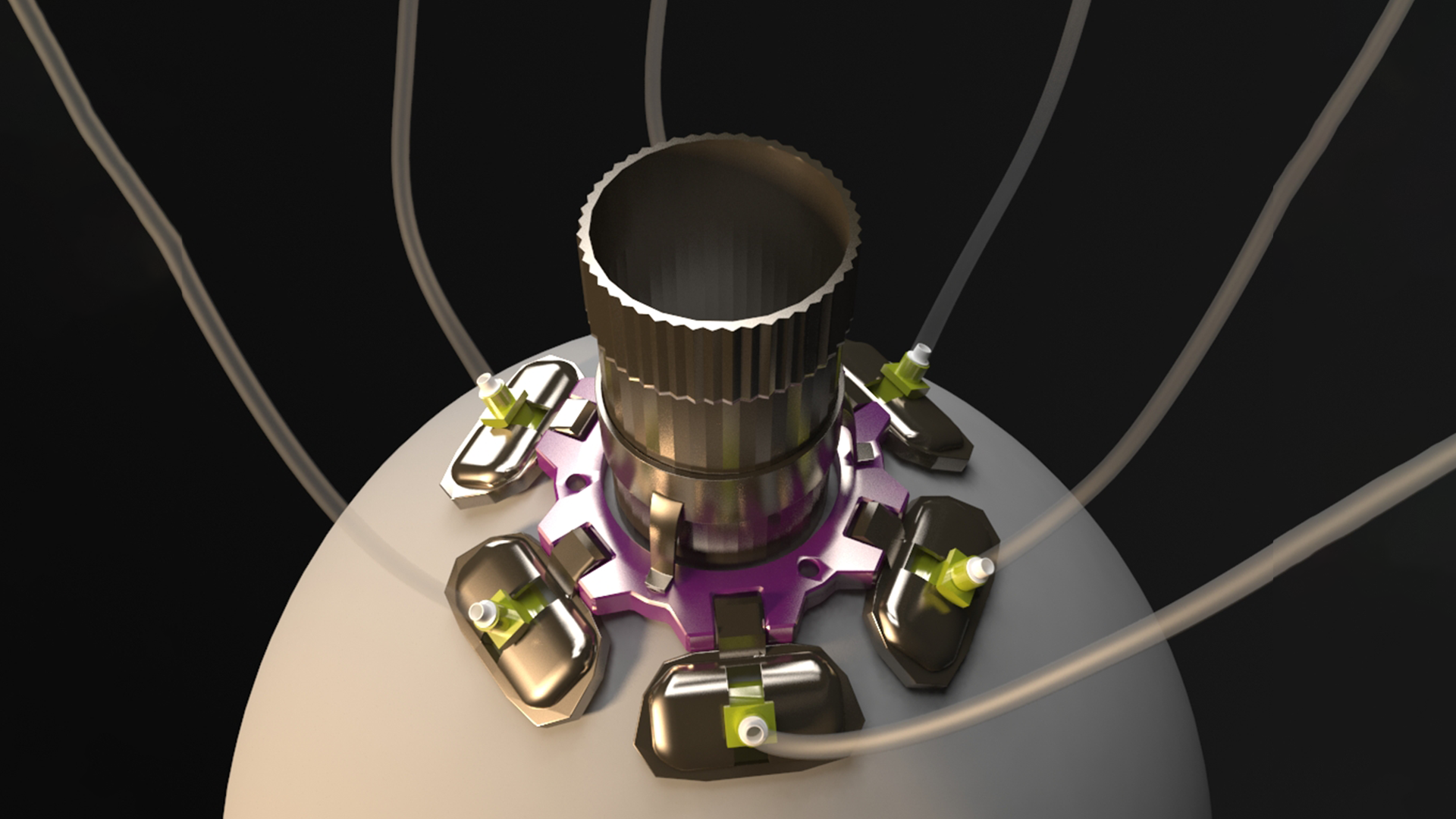 ESR ring: detailed render